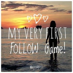 🌅 1ST FOLLOW GAME! 🌅